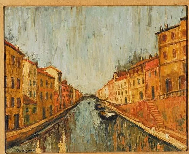 Milano, veduta dei Navigli